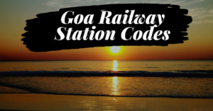 Goa Railway Station