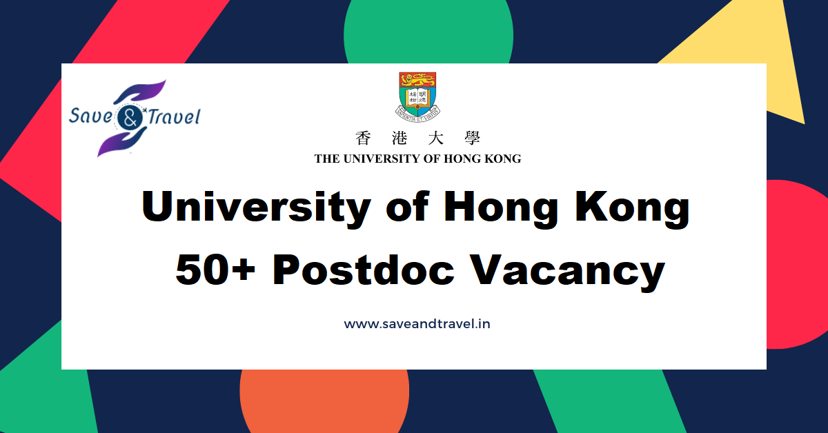 University of Hong Kong Postdoc Vacancy