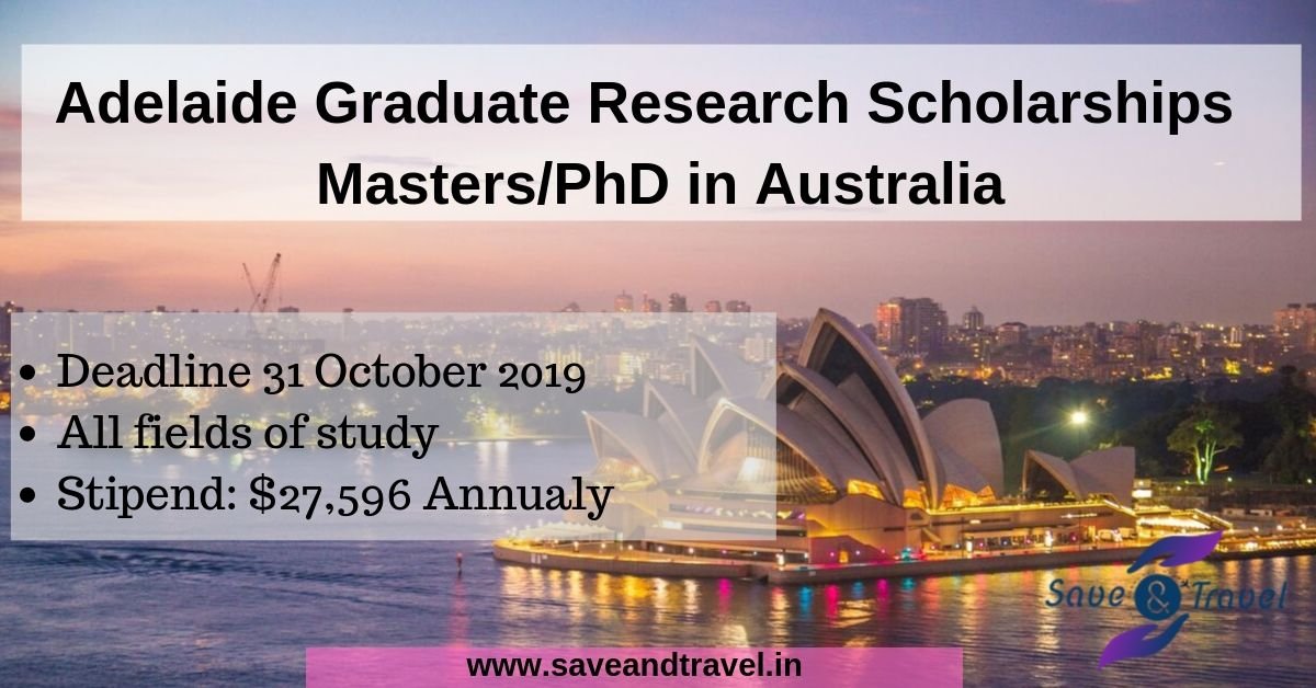 Adelaide Graduate Scholarships