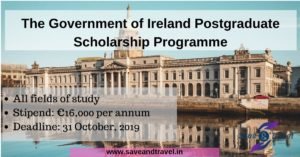 Ireland Postgraduate Scholarship