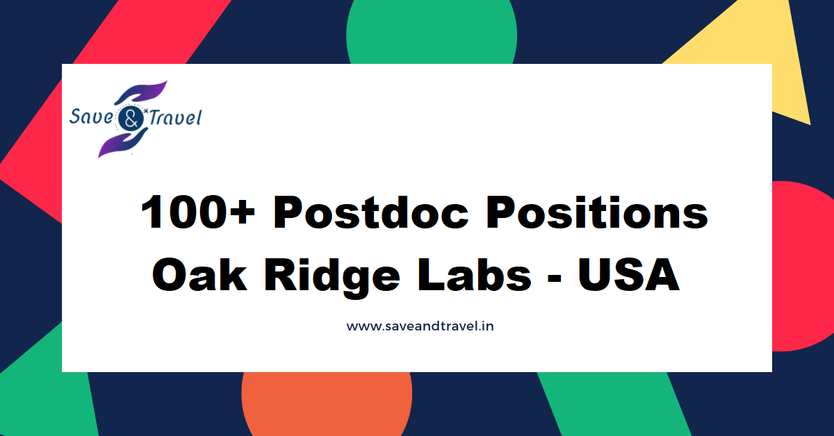 Oak Ridge Lab Postdoc