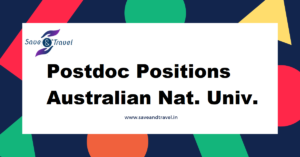 Postdoc Position Australian National University