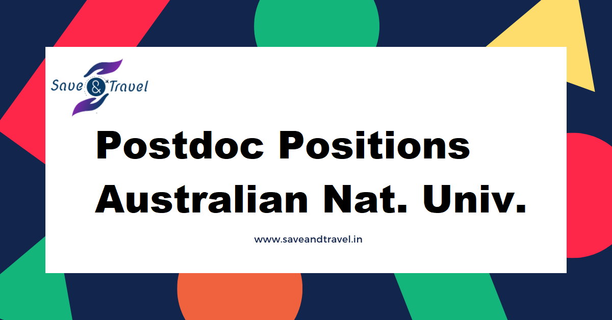 Postdoc Position Australian National University
