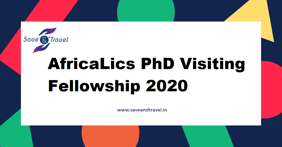 AfricaLics PhD Visiting Fellowship 2020
