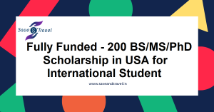 Scholarship in USA for International Students