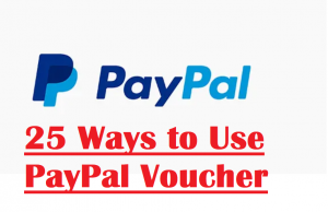 how to use paypal voucher