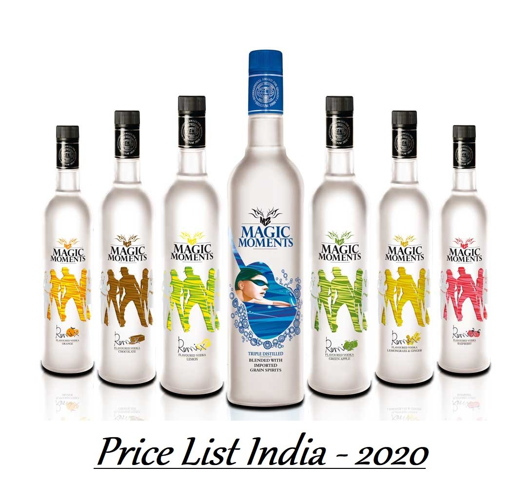Magic Moments Vodka Price in India