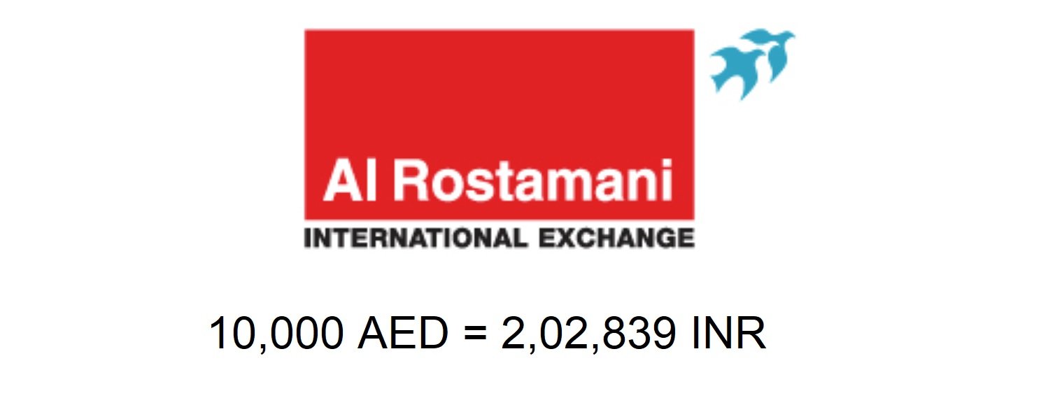 Al Rostami International Exchange send Money Dubai to India