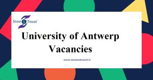 University of Antwerp Vacancies