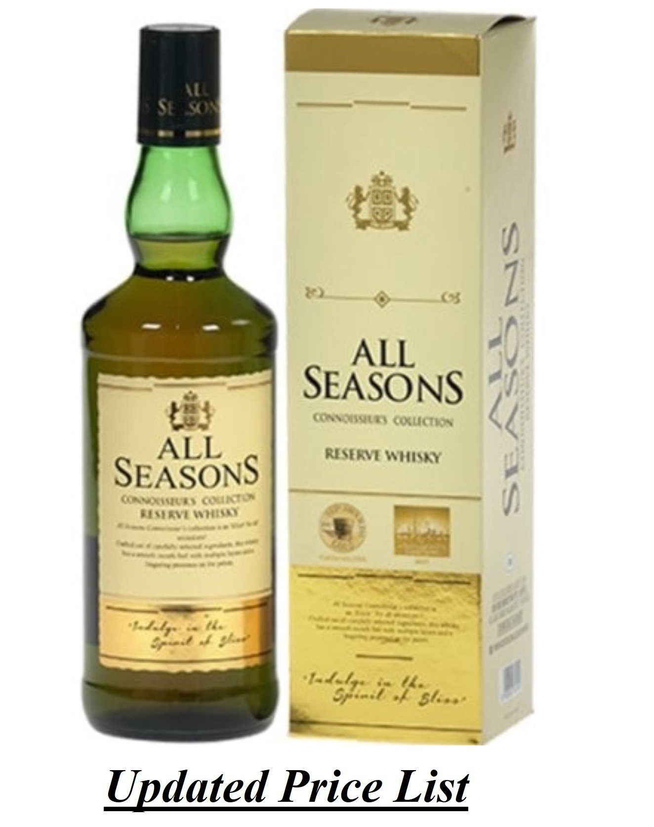 All Seasons Whisky Price