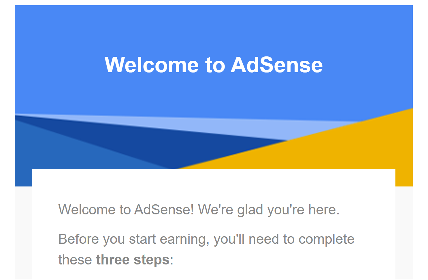 When to apply for Google Adsense
